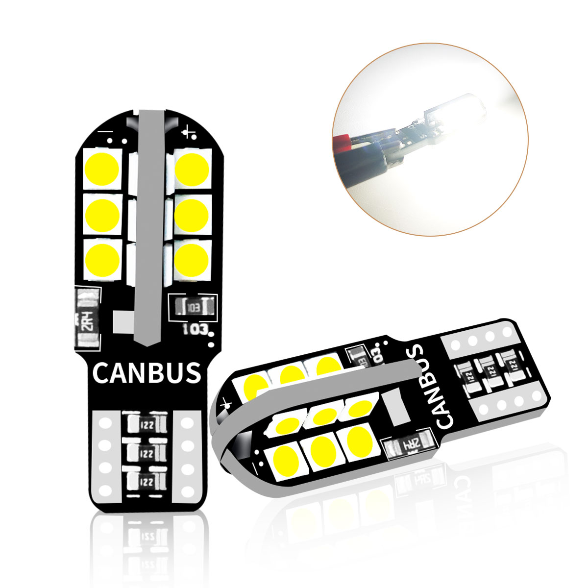 Colour Changing Bulb - Samochodowe żarówki sygnalizacyjne w5w wy5w 192
