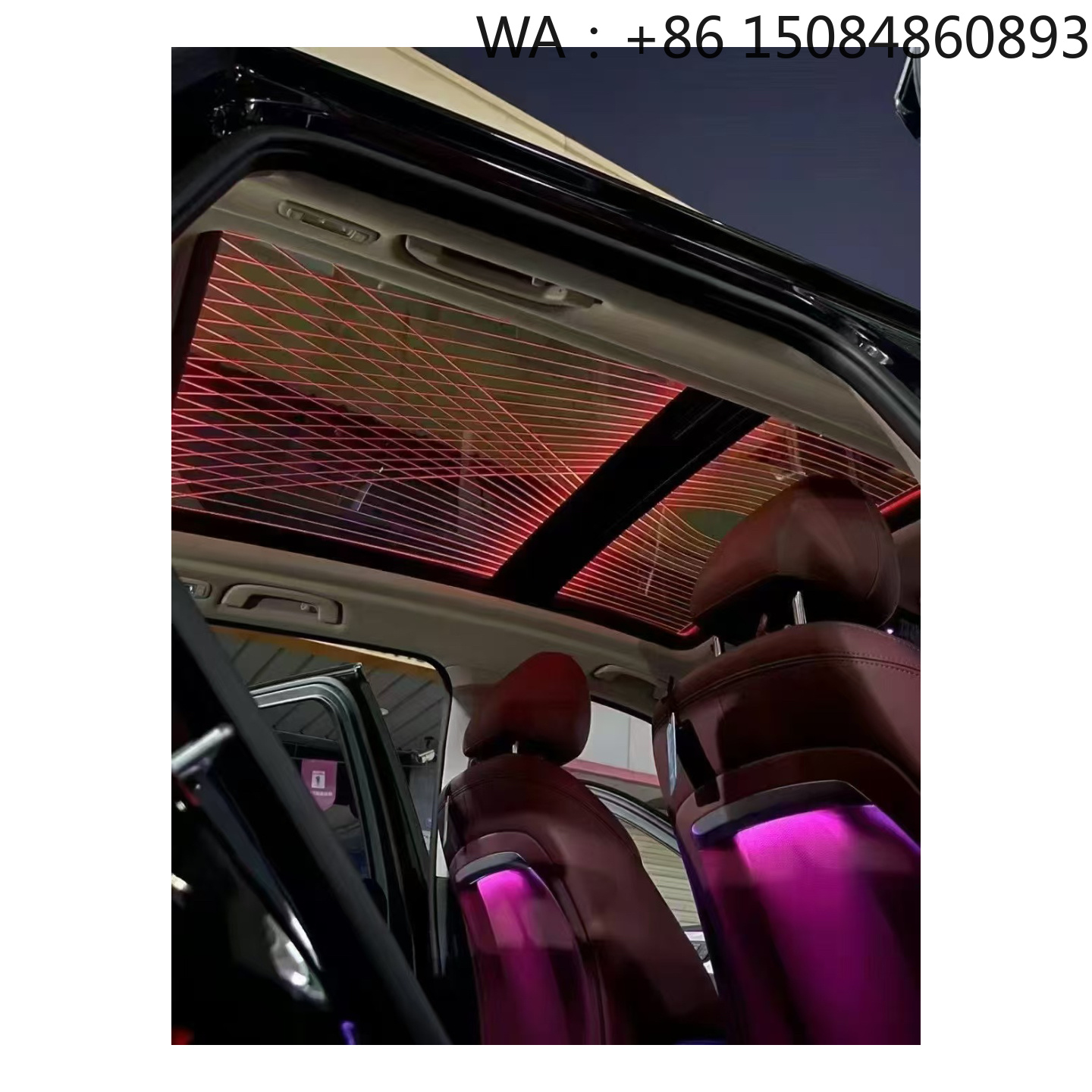 Lighting Interior Decor - Panel Piano Black Symphony Ambient Light