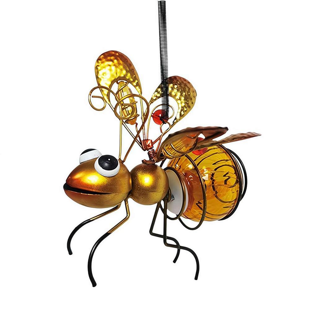 Lighting Bug Decor - Solarna lampa wisząca na owady, metalowa