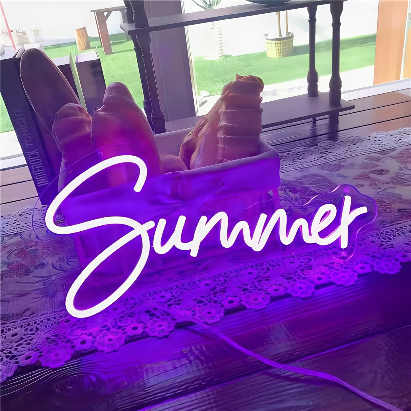 Lighting Decoration Ideas - Niestandardowy neonowy szyld, personalizowane regulowane oświetlenie,