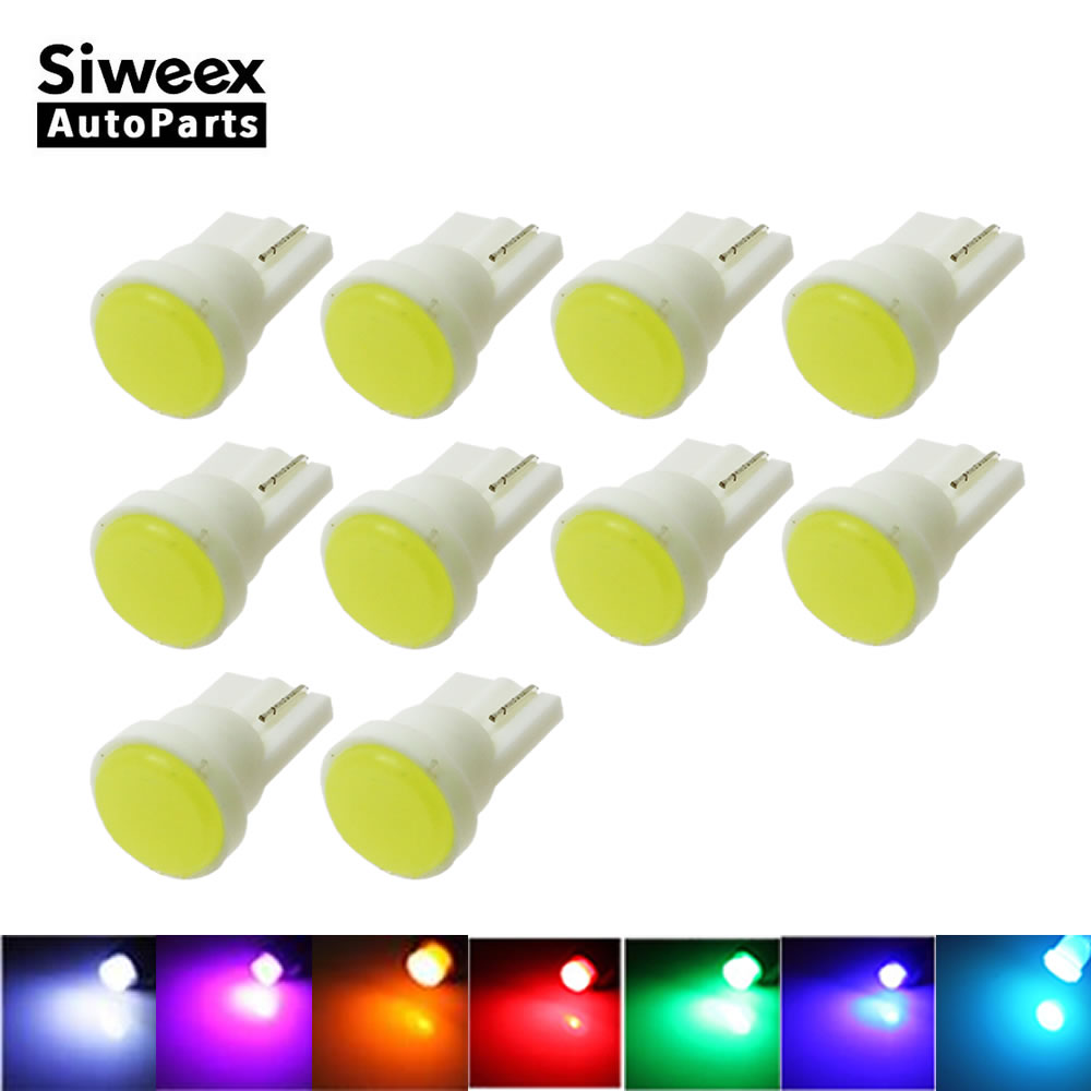 Colour Changing Bulb - 10 szt. T10 W5W Wnętrze samochodu
