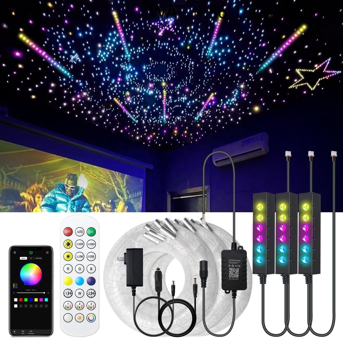 Lighting Interior Decor - Źródło światła RGB do oświetlenia sufitu