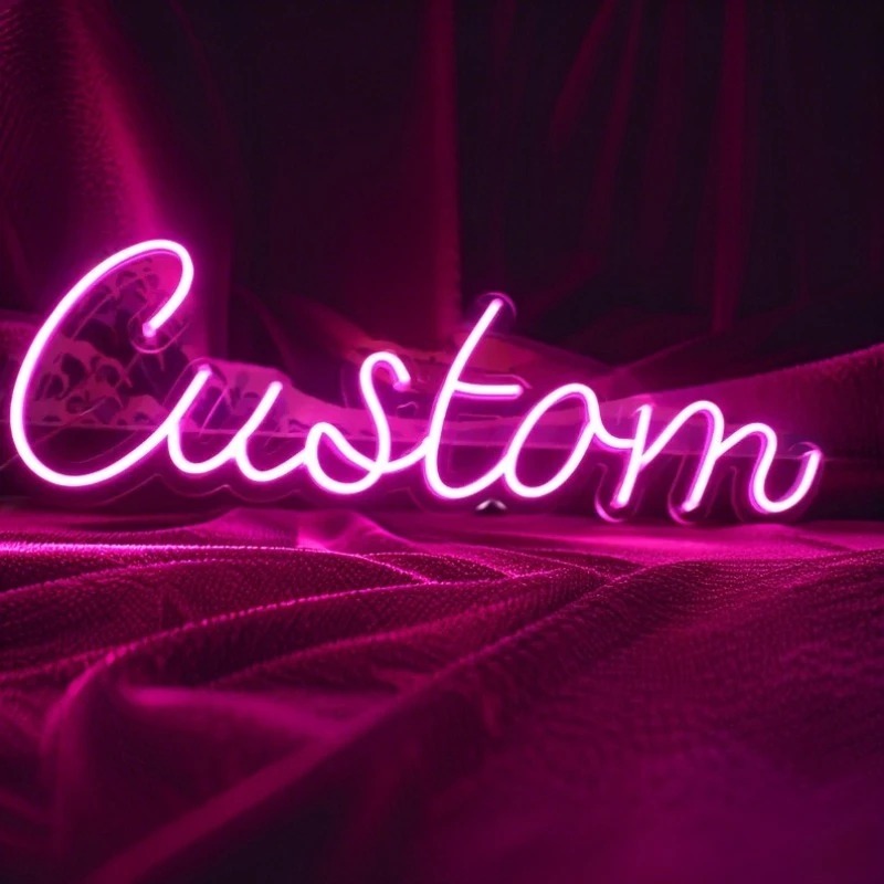 Lighting Decoration Ideas - Neon z Własnym Imieniem - Ściemnialna