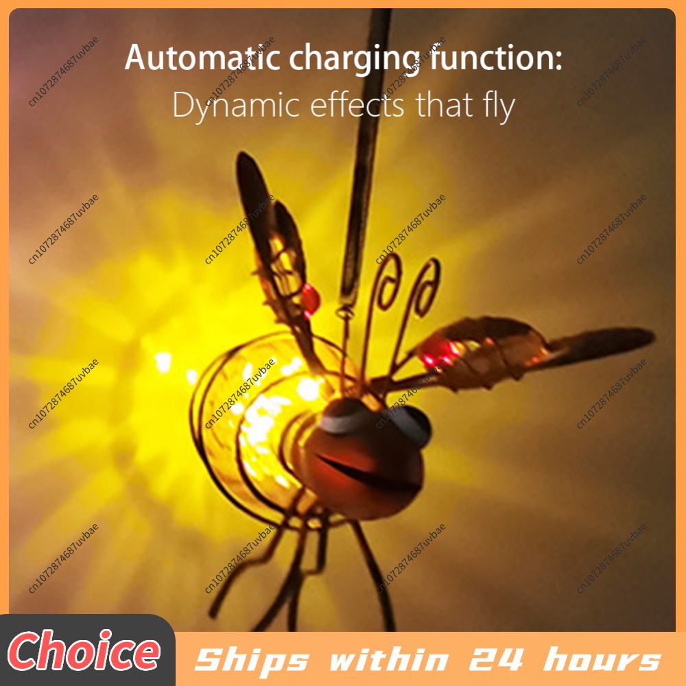Lighting Bug Decor - Lampa solarna na owady, wisząca lampa