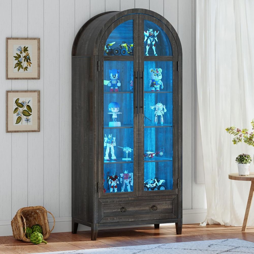 73 Szklana witryna łukowa z 4  – Lighting & Home Decor Studio recenzja i cena