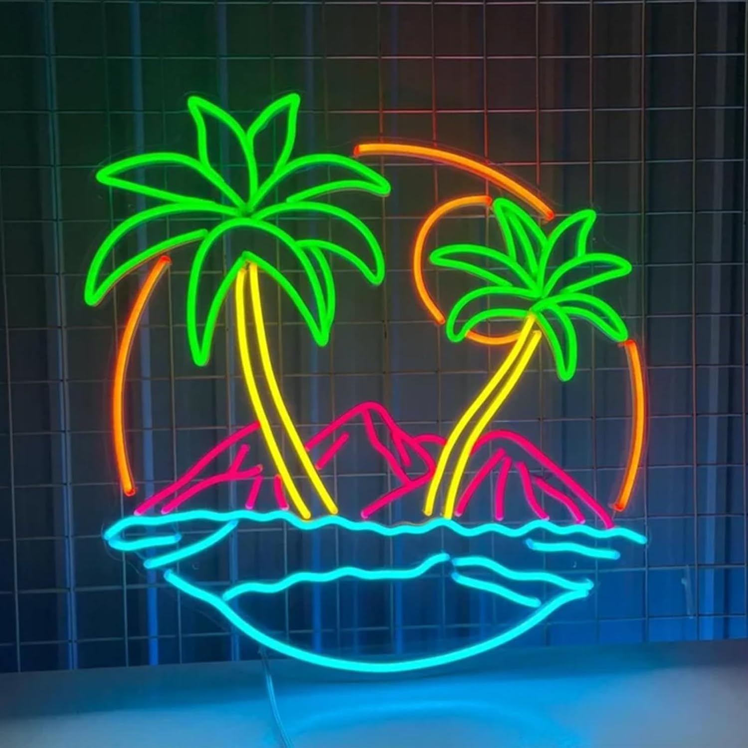 Tropikalna Palma LED Neonowy Z – Lighting Decor Rentals recenzja i cena