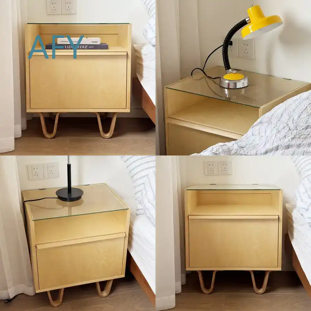 Stolik nocny w stylu średniowi – Muji Home Storage recenzja i cena