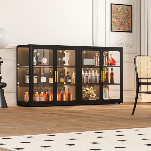 Witryna z szklanymi drzwiami i – Lighting & Home Decor Studio recenzja i cena