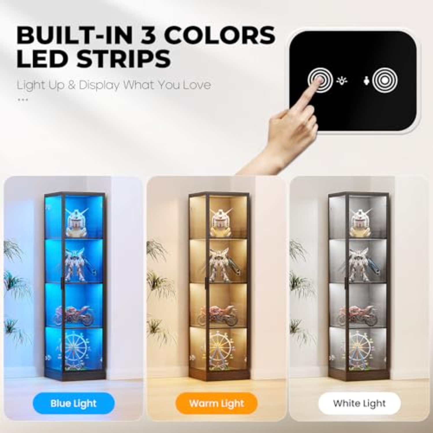 Narożna witryna z drzwiami, 4- – Lighting & Home Decor Studio recenzja i cena