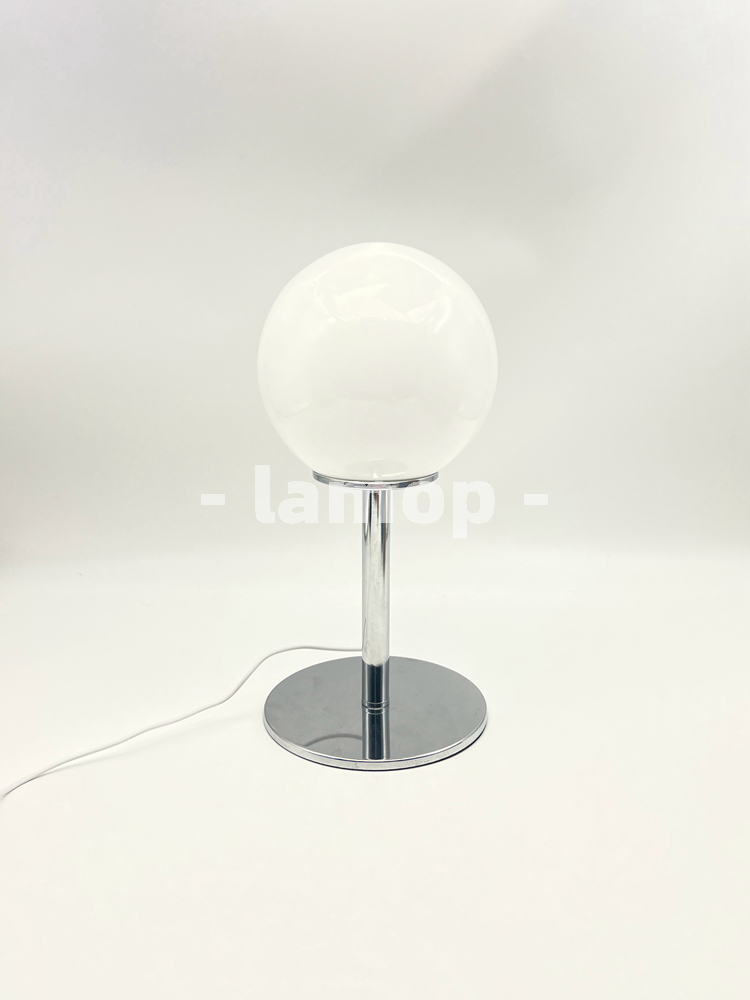 Lampa stołowa z mlecznobiałą,  – Lightings Decoration recenzja i cena