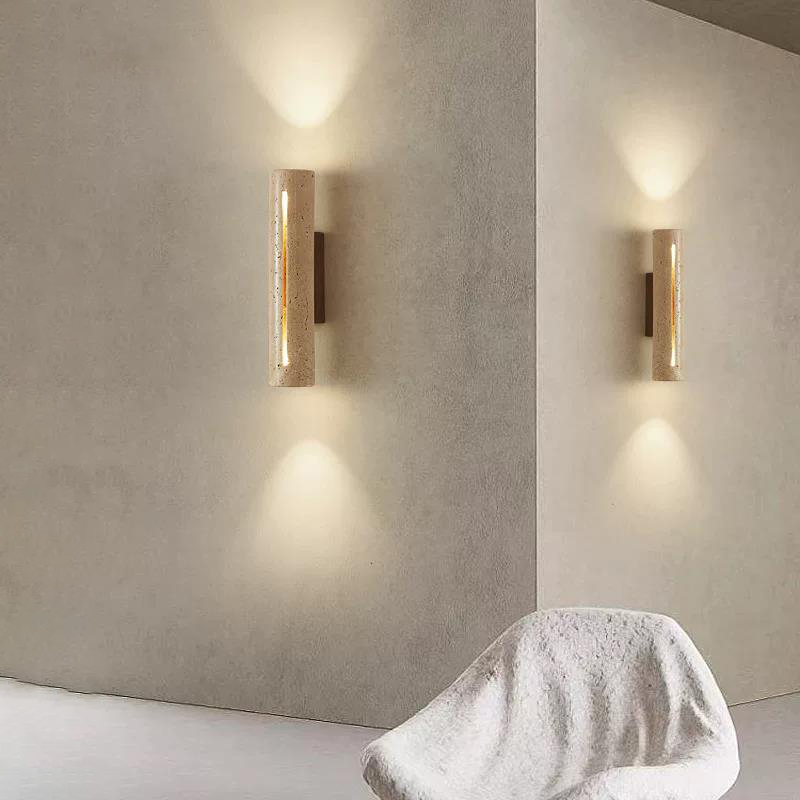 Żółta Lampa Ścienna z Traverty – Decor Lighting Cy recenzja i cena
