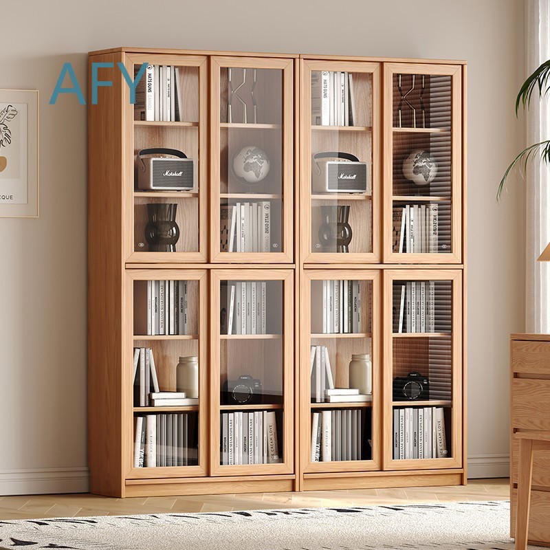 Regał z litego dębu z przesuwn – Muji Home Storage recenzja i cena