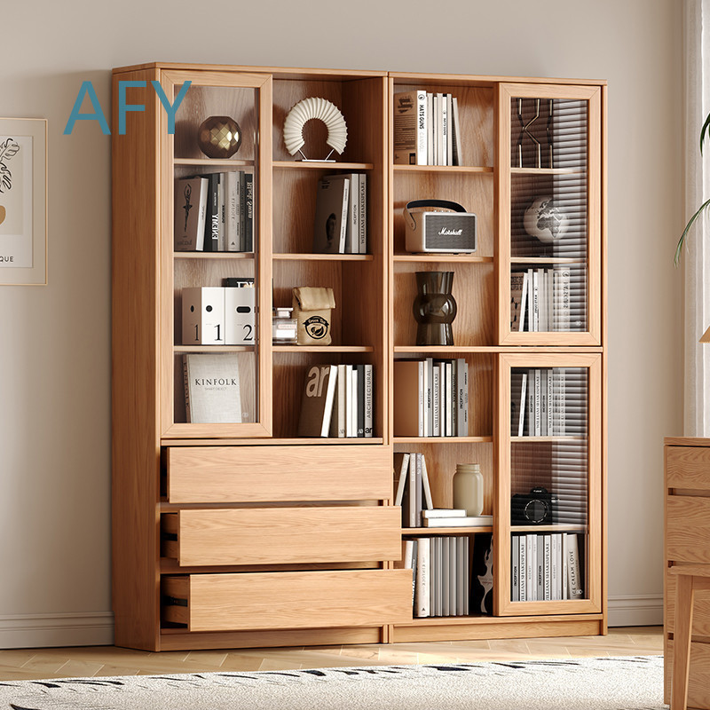 Regał z litego dębu z przesuwn – Muji Home Storage recenzja i cena