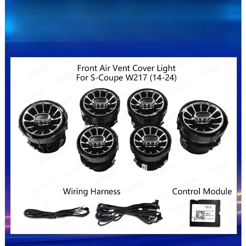 Listwa świetlna W217 W222 Coup – Lighting Interior Decor recenzja i cena