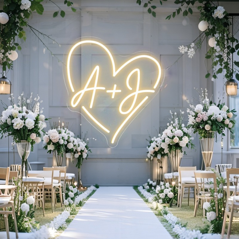 Neon LED w kształcie serca z i – Lighting Decoration Ideas recenzja i cena