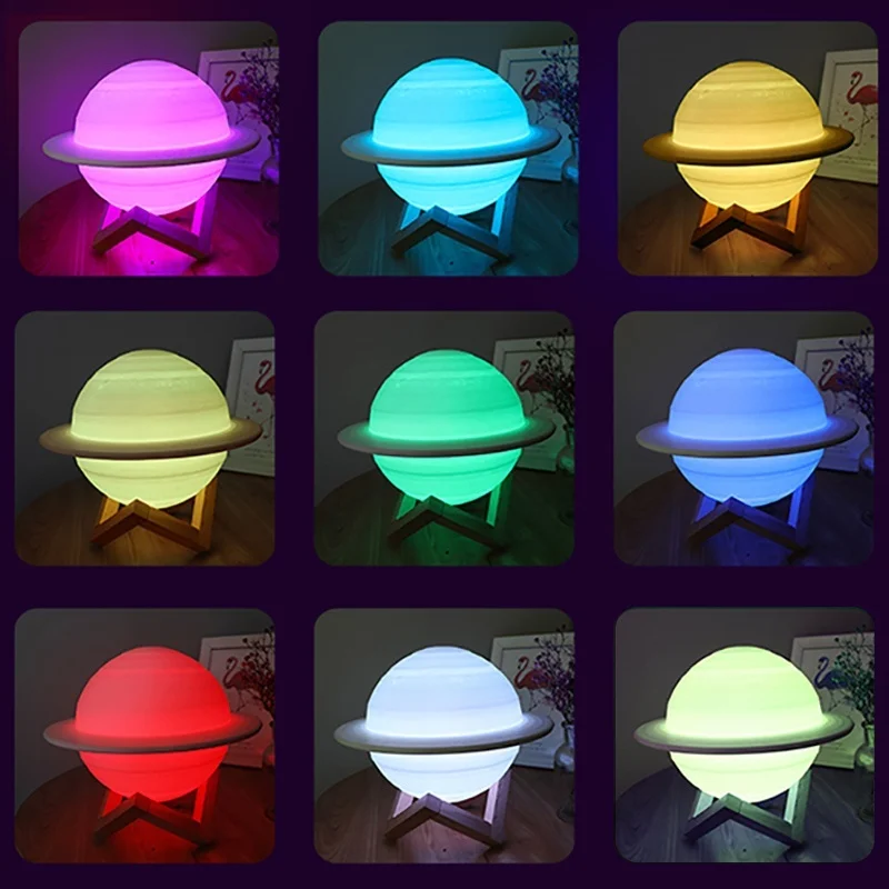Lampka nocna LED z nadrukiem 3 – Colour Changing Bulb recenzja i cena
