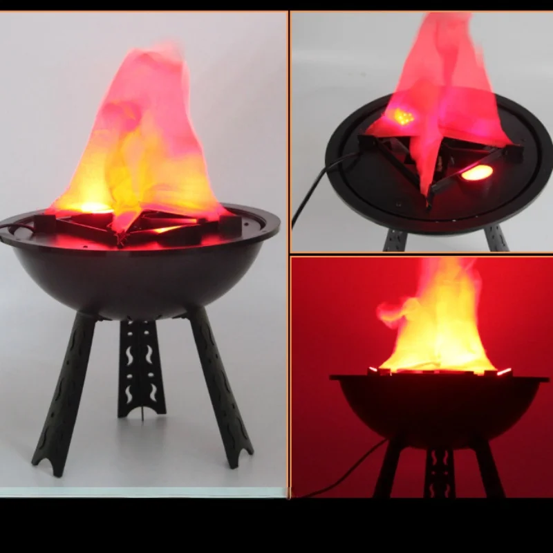 Lampa 3D z efektem płomienia,  – Lighting Decoration Ideas recenzja i cena