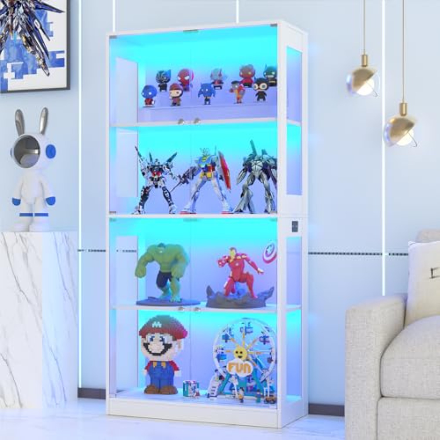 Witryna ekspozycyjna 65'' z sz – Lighting & Home Decor Studio recenzja i cena