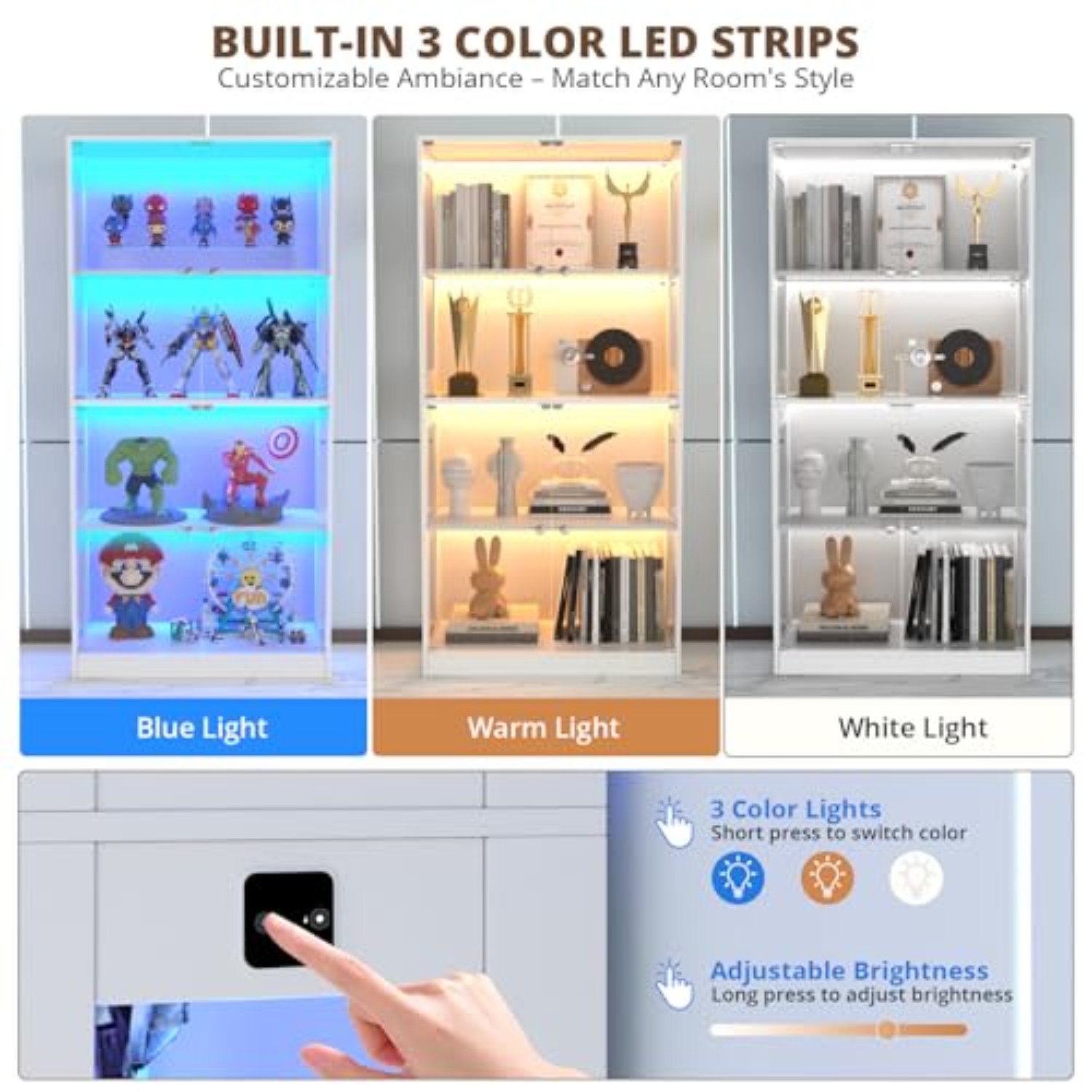 Witryna ekspozycyjna 65'' z sz – Lighting & Home Decor Studio recenzja i cena