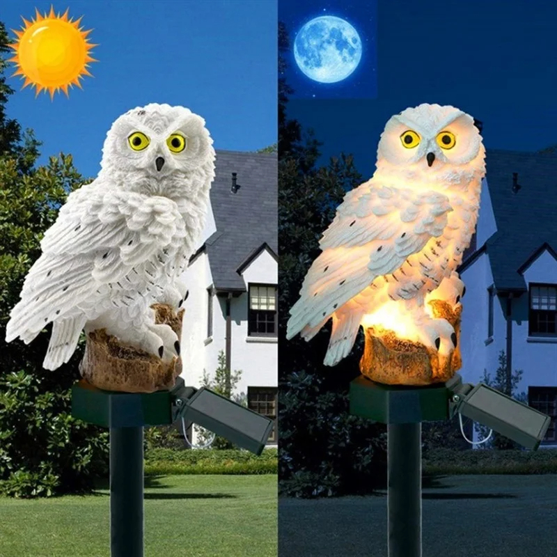 Solarna Statua Sowy, Lampa Ogr – Lighting Decoration Ideas recenzja i cena