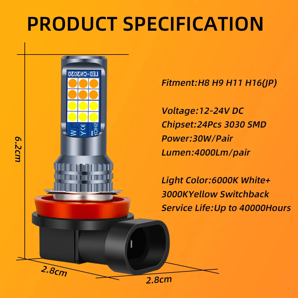 2 szt. żarówek LED do świateł  – Colour Changing Bulb recenzja i cena