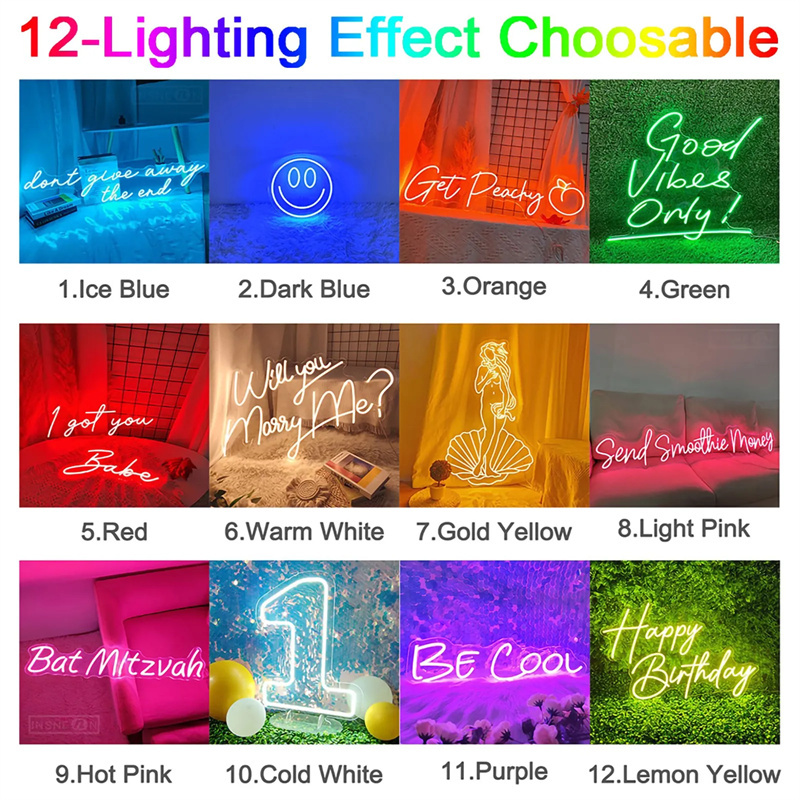 Niestandardowe neonowe znaki L – Lighting Decoration Ideas recenzja i cena