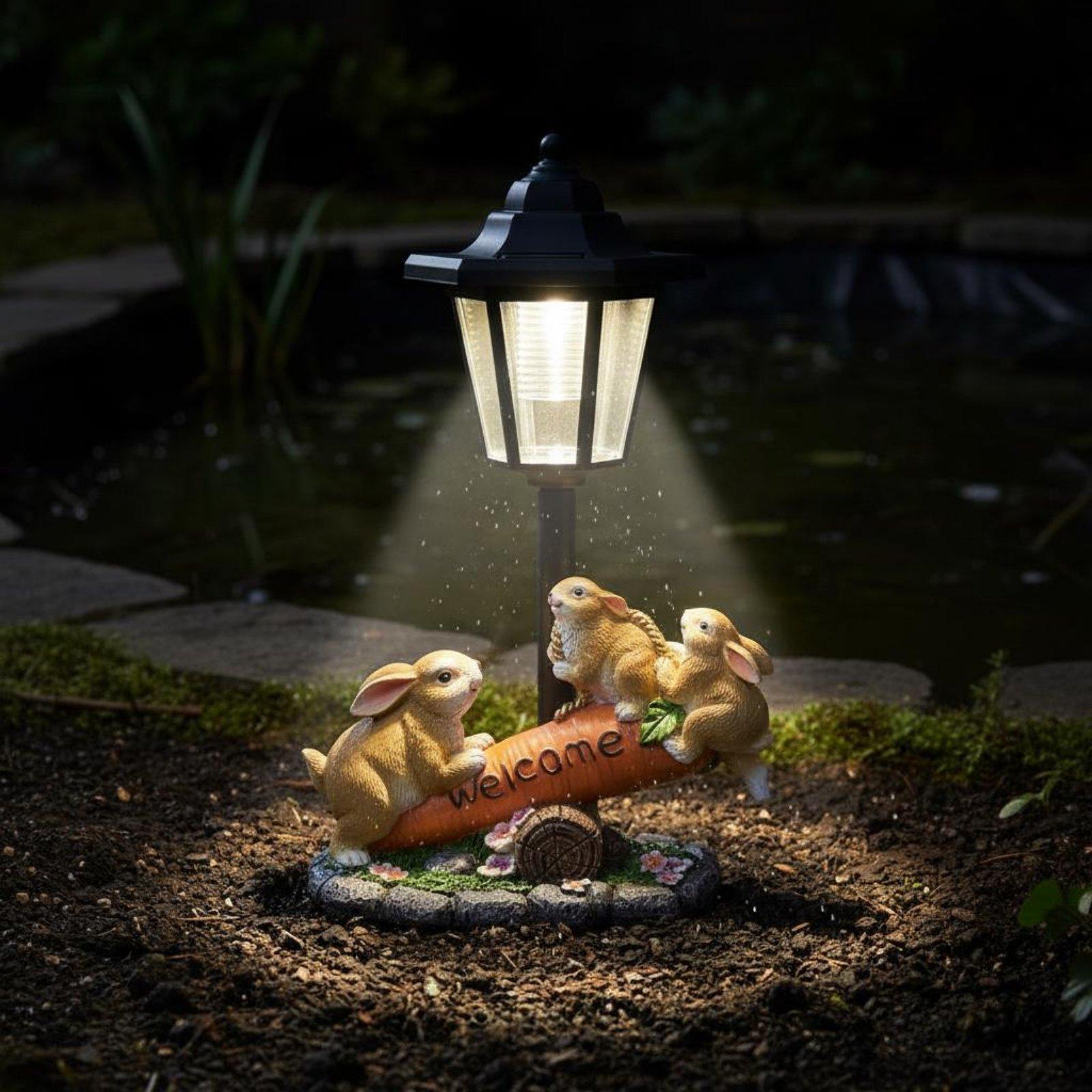 Solarna figurka królika, dekor – Lighting Decoration Ideas recenzja i cena