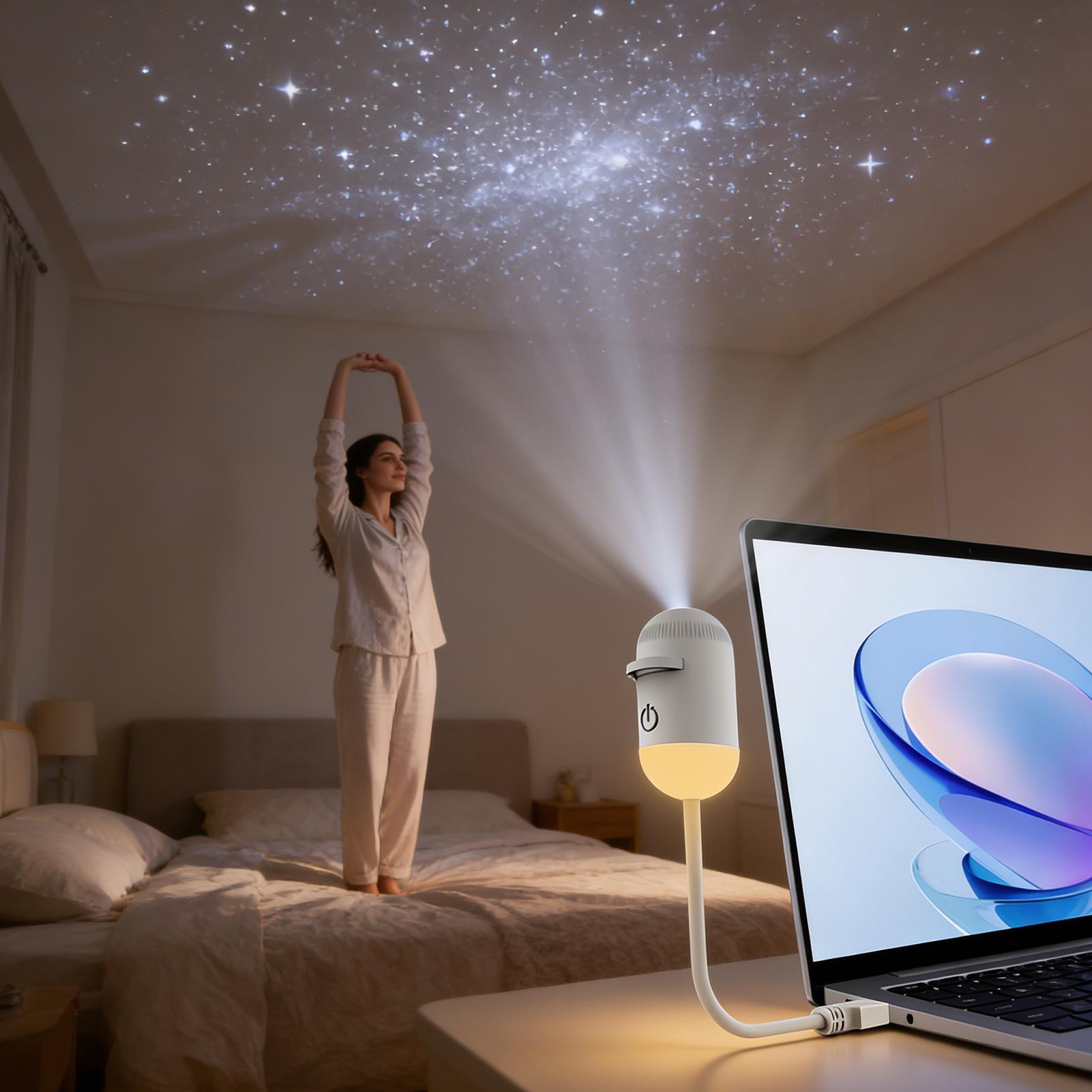 Samochodowa lampka do wnętrza, – Star Projector Night recenzja i cena