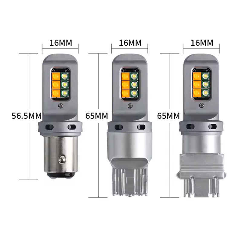Żarówki LED T25 3157 T20 7443  – Colour Changing Bulb recenzja i cena