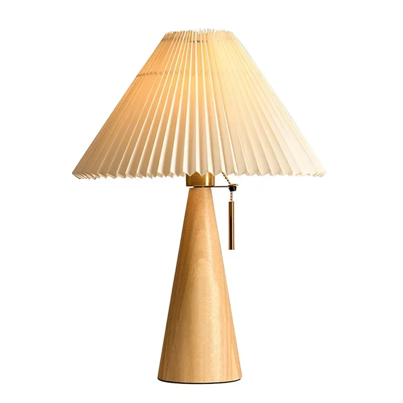 Retro Plisowana Lampa Stołowa  – Decor Lighting Table Lamps recenzja i cena