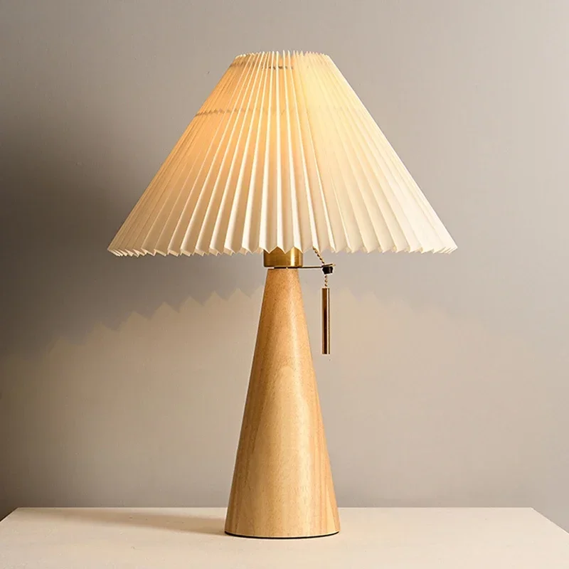 Retro Plisowana Lampa Stołowa  – Decor Lighting Table Lamps recenzja i cena