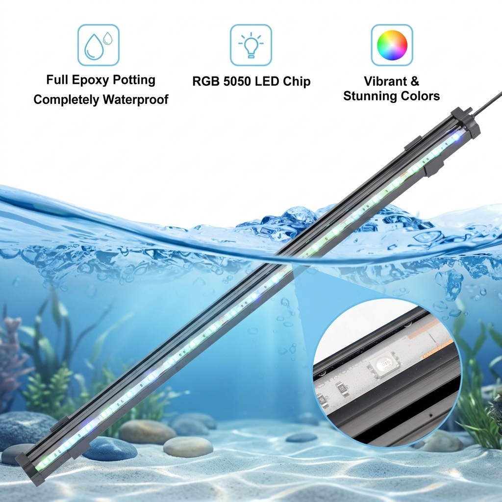 USB LED Lampa do Akwarium z Ef – Colour Changing Bulb recenzja i cena